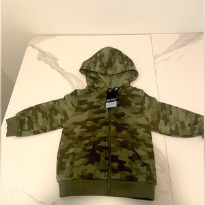 Camo Green Kids Hoodie